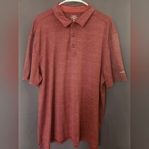 G.H. Bass & Co. Shirt, Men's Size Extra Large Orange Polo Shirt